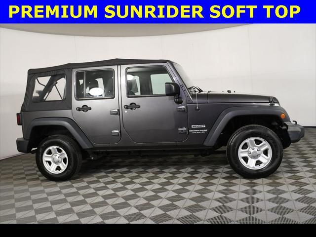 2018 jeep wrangler jk unlimited sport