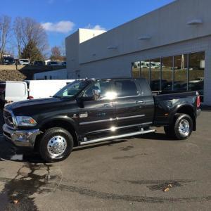 2018 ram ram pickup 3500 laramie longhorn 4x4 laramie longhorn 4dr mega cab 6.3 ft. sb drw pickup for sale in plainville, connecticut