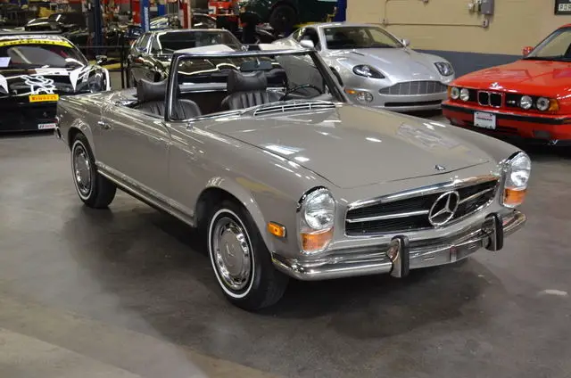 **only 1,100 miles since restoration **rare factory color grey-beige color