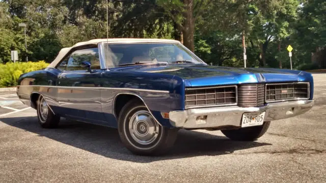 1970 ford galaxie xl convertible 390ci v8 engine classic muscle!