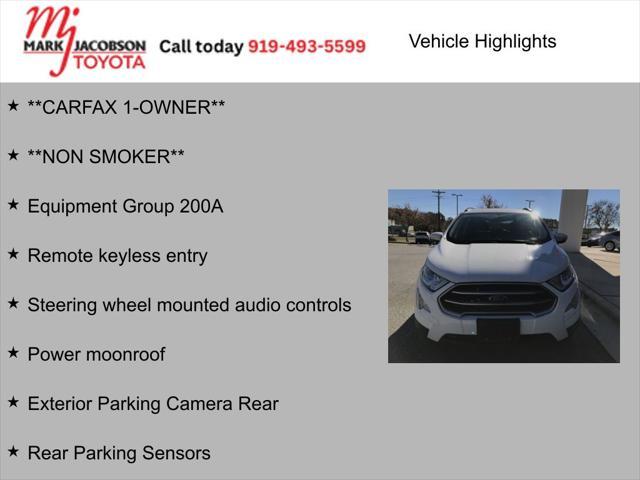 2018 ford ecosport se
