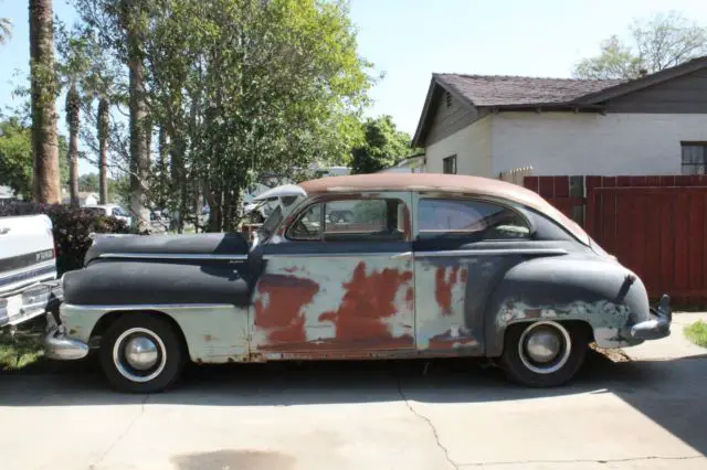 1949 desoto deluxe 2-door sedan classic car