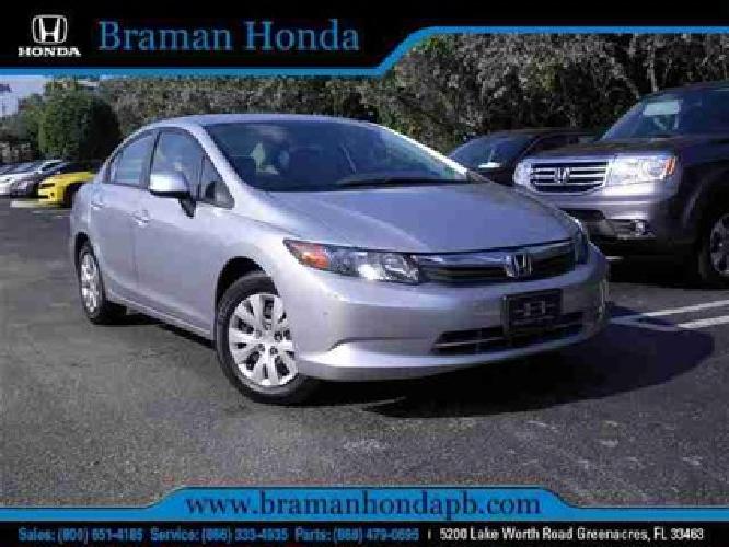 2012 honda civic sdn lx in greenacres, fl