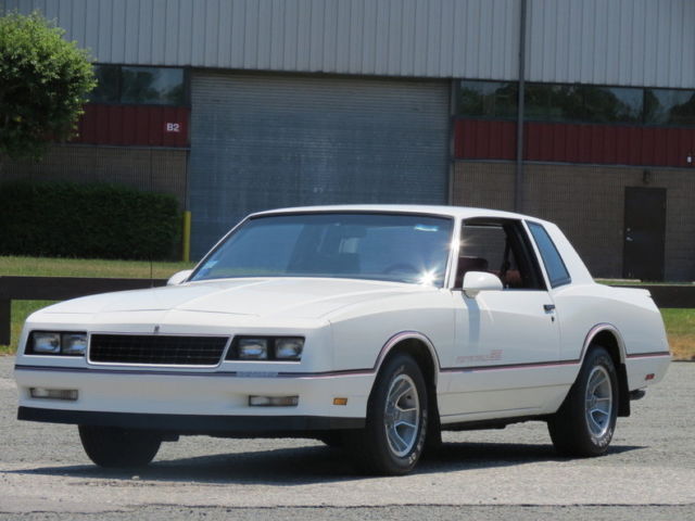 1986 ss impala white low miles like new collector car all original