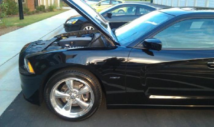obo 2012 dodge charger rt black 15300 miles still under 6 year warranty in fayetteville, nc