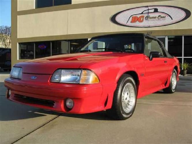 used 1990 ford mustang gt convertible, 30,757 miles in mooresville, nc