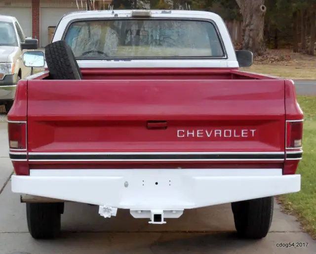1983 chevrolet c20 2wd lb truck-autotrans--64k original miles-5.7l-drives nice!