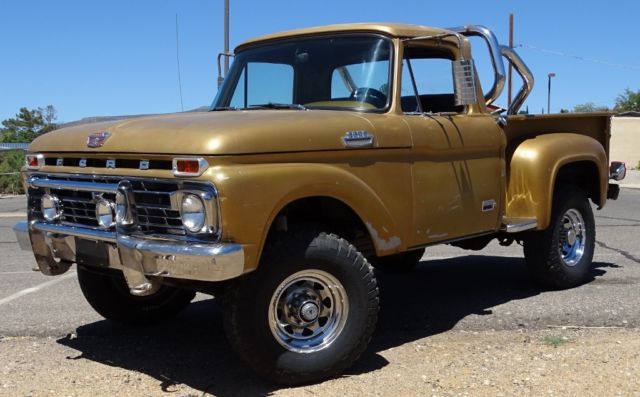 1964 ford f-250 pickup truck, 4-wheel drive, custom upgrades, w/bonus parts!