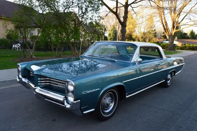 stunning 47k actual mile survivor 1964 pontiac catalina 2dr hardtop beautiful !