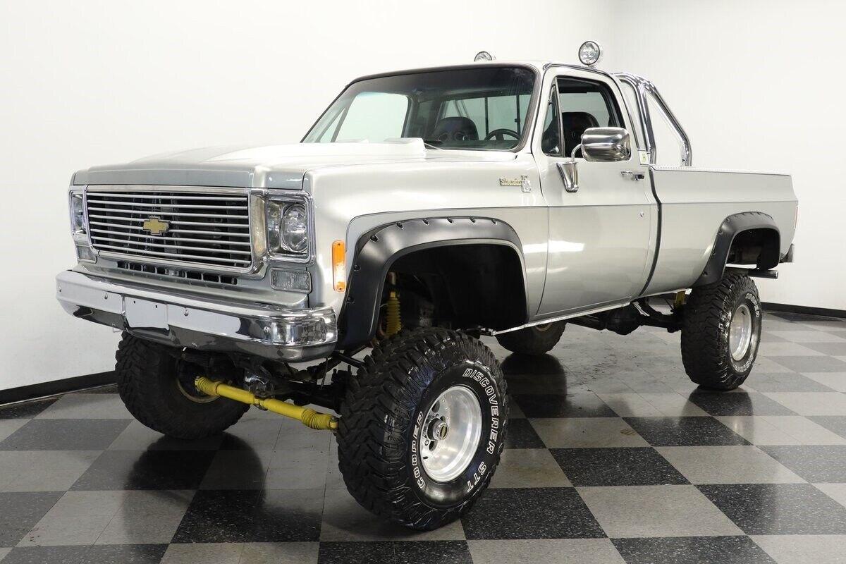 1976 chevrolet k10 pickup silverado 4x4 40786 miles