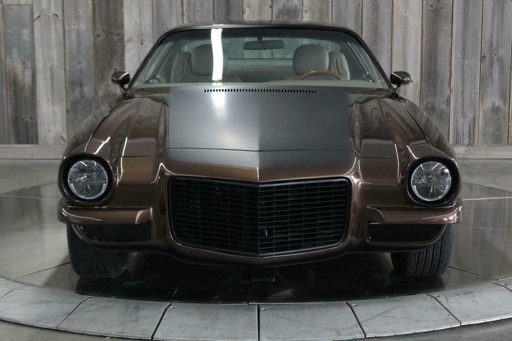 1971 chevrolet camaro restomod masterpiece rootbeer brown 4 speed auto