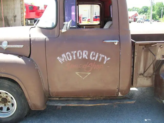 1956 ford f-100 rat rod barn find
