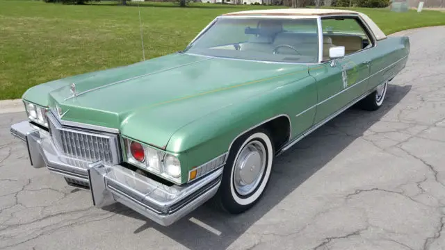1973 cadillac coupe deville california car 60k original miles leather rare a/c