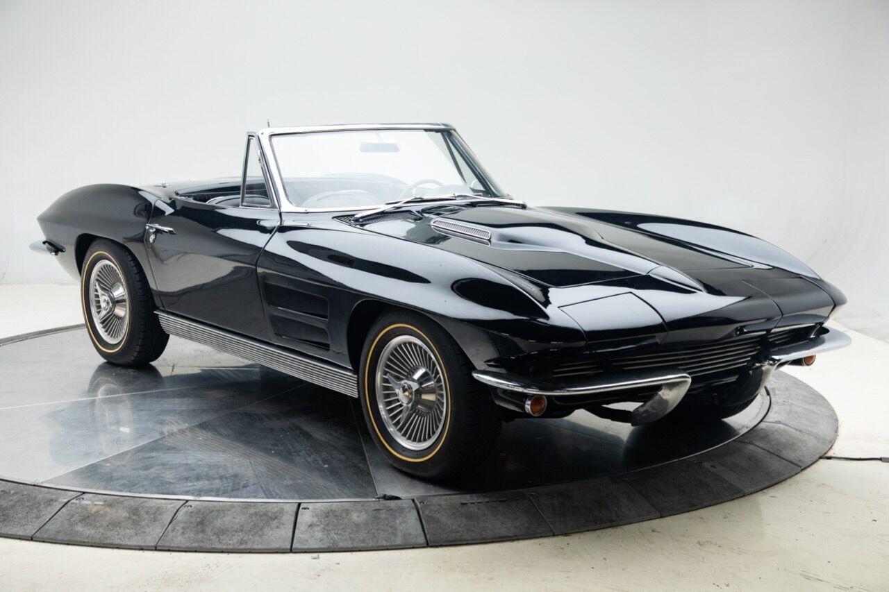 1963 chevrolet corvette 327 manual 4-speed convertible