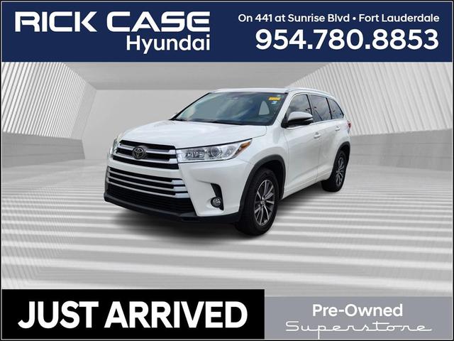 2018 toyota highlander xle