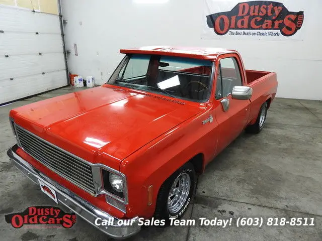 1973 red runs drives body inter vgood 350v8 auto!