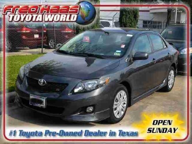 2009 toyota corolla sport power locks & windows one owner warranty in spring, tx