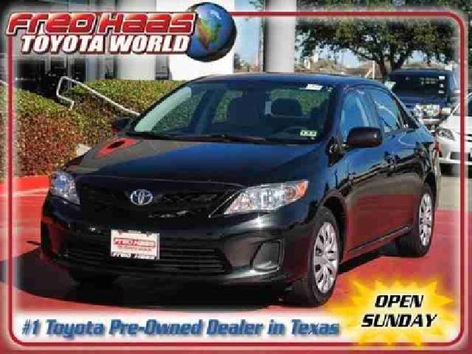 2012 toyota corolla le one owner warranty in spring, tx