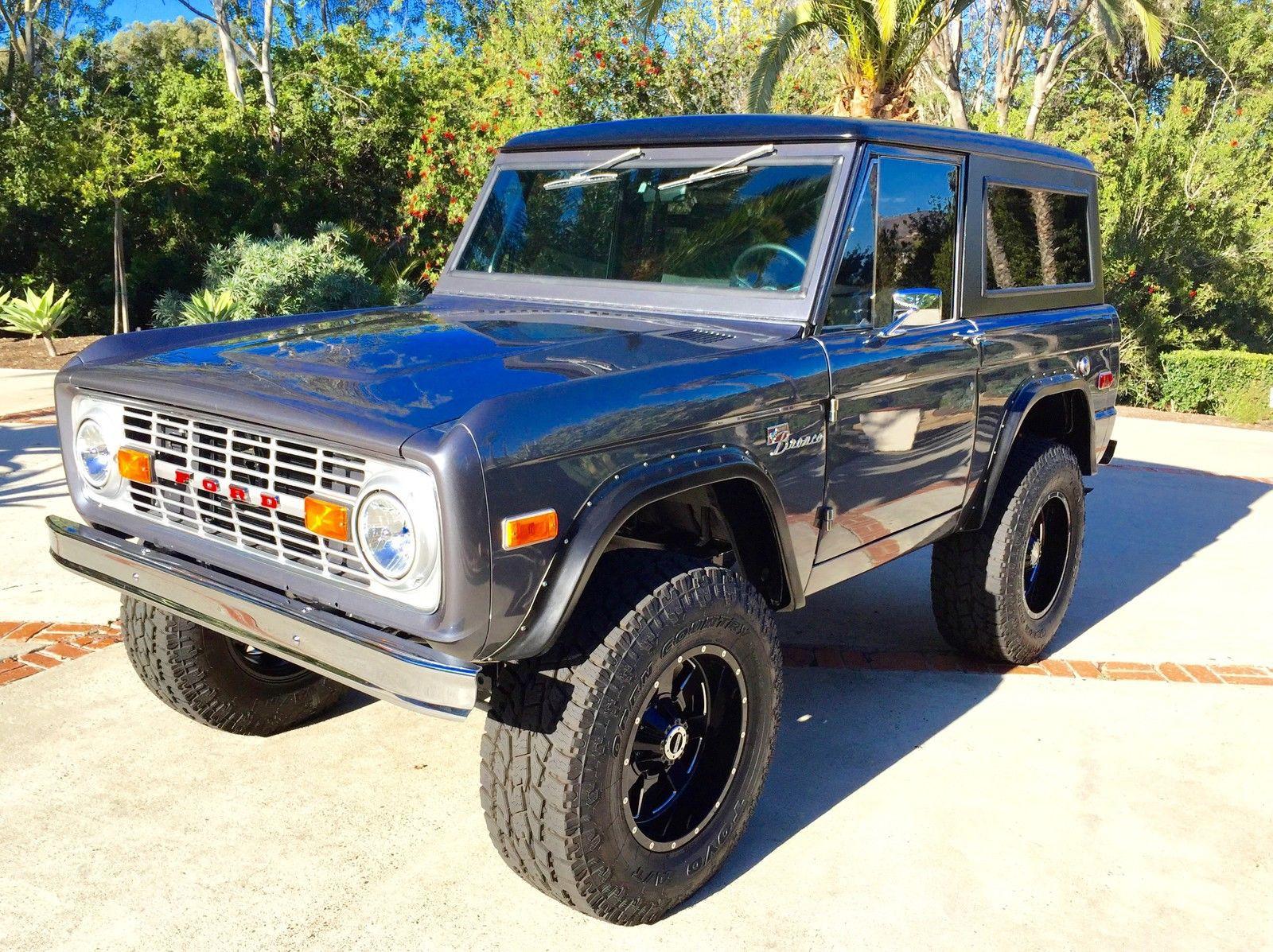 1970 ford bronco 351 windsor 8 cylinder restored