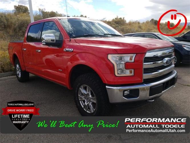 2016 ford f-150 lariat 4x4 lariat 4dr supercrew 5.5 ft. sb for sale in erda, utah