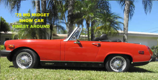 mg midget show car - beautiful original condition