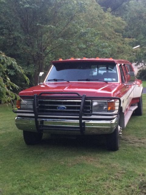 1989 ford f-350 xlt lariat crew cab 7.5l v8 5 speed manual