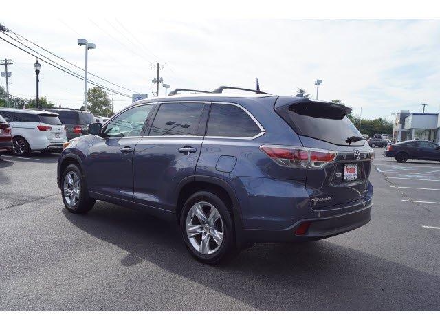 used 2015 toyota highlander awd limited v6 turnersville, nj 08012 for sale in blackwood, new jersey