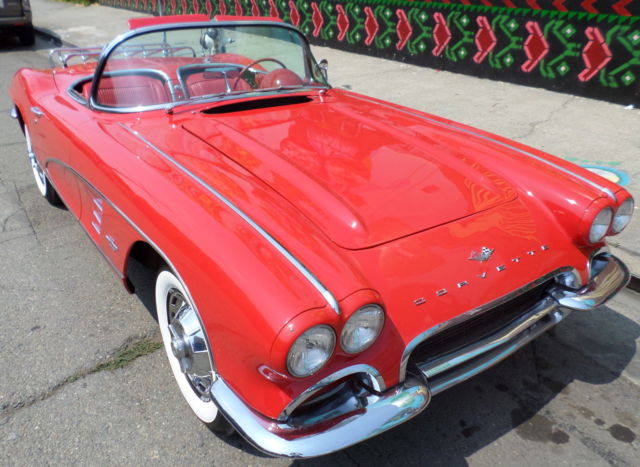 1961 corvette numbers matching four speed with posi rear and factory hard top