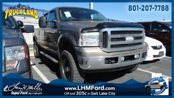 2005 ford f-350 super duty lariat 4dr crew cab lariat 4wd lb for sale in salt lake city, utah