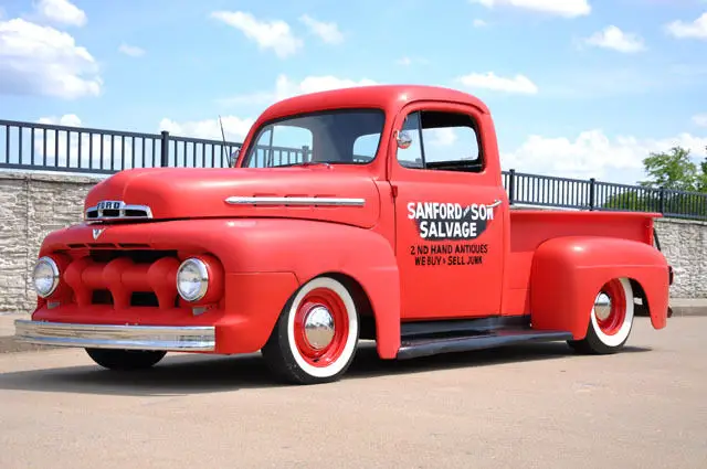 1951 ford f-100 short bed custom pickup sanford and son