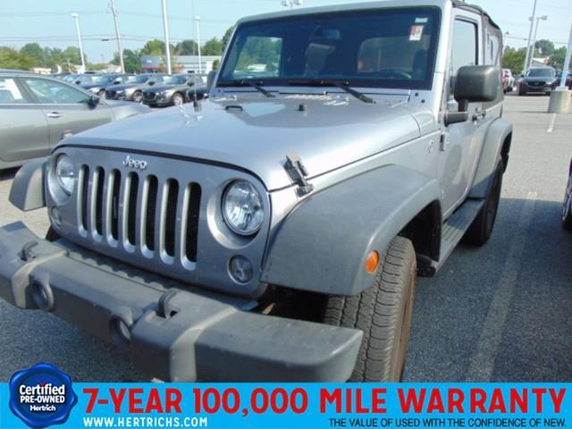 2014 jeep wrangler sport 4x4 sport 2dr suv for sale in dover, delaware