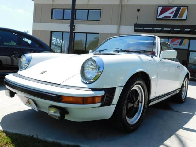 1978 porsche 911 targa, white/red, looks and runs great!, very complete car!!