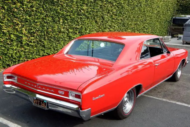 1966 chevrolet chevelle ss 396 coupe - body off restored - power steering/brakes