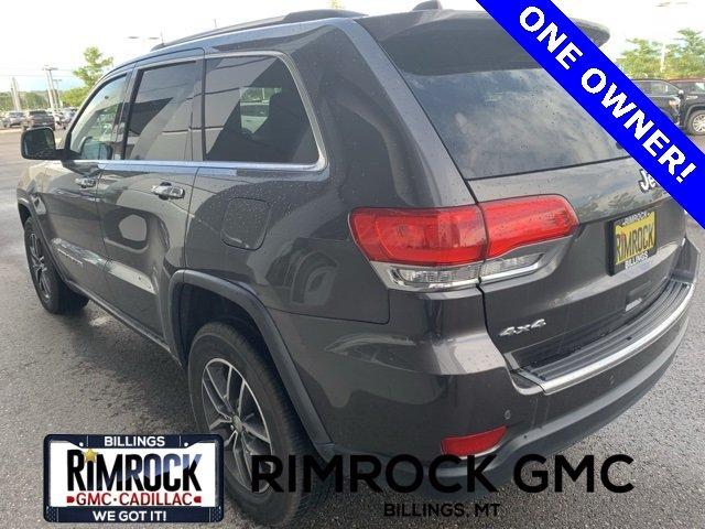 used 2017 jeep grand cherokee 4wd limited billings, mt 59106 for sale in billings, montana