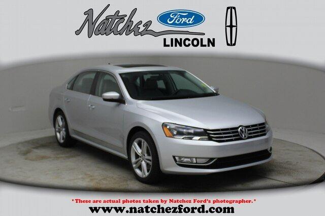 used 2014 volkswagen passat 1.8t sel premium natchez, ms 39120 for sale in church hill, mississippi