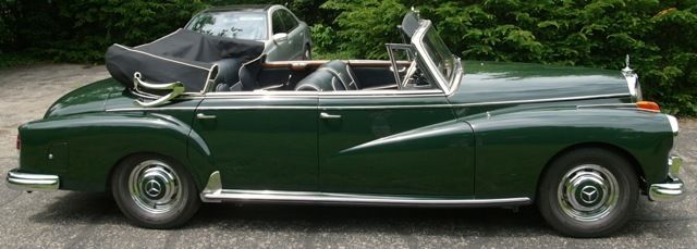 1959 mercedes 300d cabriolet d 29,000 miles one owner 540k of future no reserve
