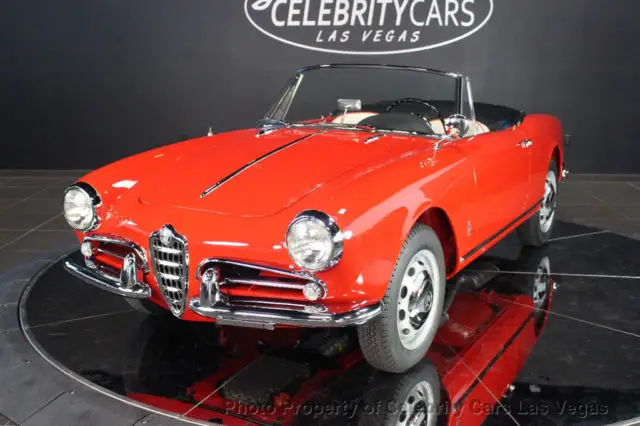 1960 alfa romeo 750f lwb giulietta spider veloce the best you will find!
