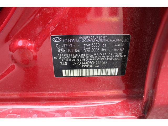 2016 hyundai elantra se se 4dr sedan 6m (us for sale in henderson, nevada