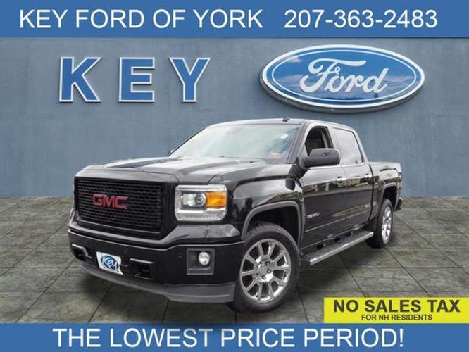 2014 gmc sierra 1500 denali 4x4 denali 4dr crew cab 5.8 ft. sb for sale in york, maine
