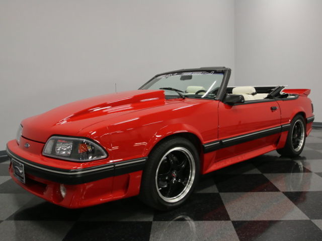 nicely built motor, new paint & interior, super clean fox body vert, head turner