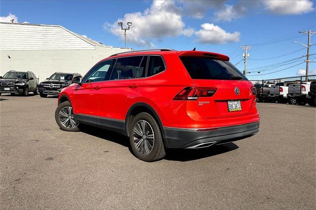 2018 volkswagen tiguan 2.0t sel