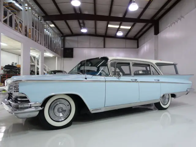 1959 buick lesabre estate station wagon, upgraded tri-power setup! award winner!