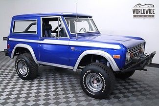 1977 ford bronco ho mustang 302. best year! winch!