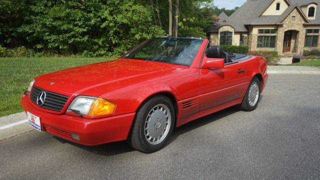 mercedes benz 500sl hard/soft top convertible. awesome car!