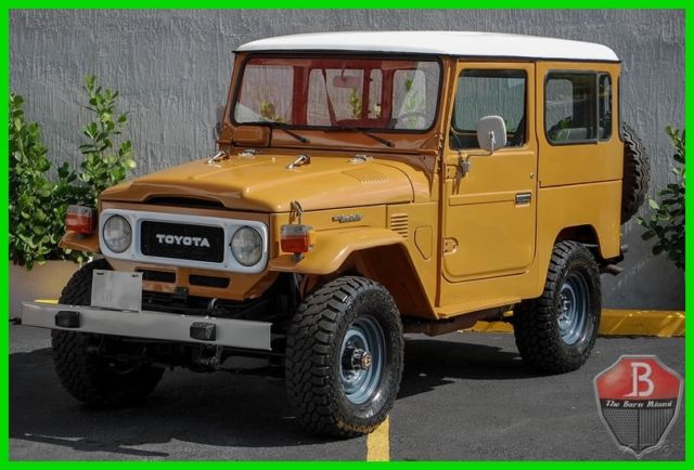 1982 toyota land cruiser fj40 offroad vehicle fj series hardtop 4x4 swb florida