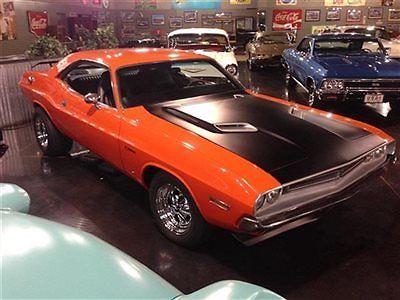 1971 challenger 440 magnum 727 t-shift front disc cragars hemi-orange mopar