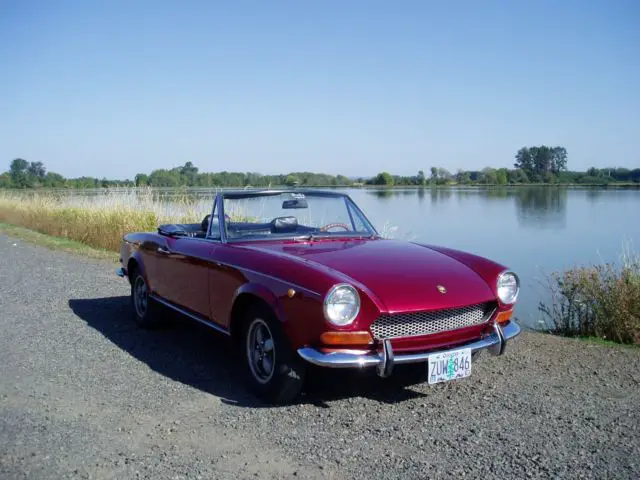 fiat 124 spider 1969