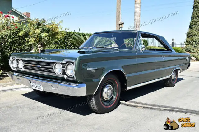 1967 plymouth gtx l77 440 375hp 4-speed 19,379 actual miles