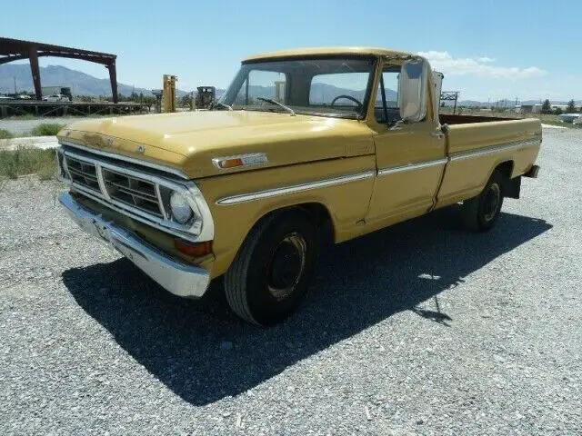 1972 ford f250 h code 390 v8 all original truck very nice cool truck $3999