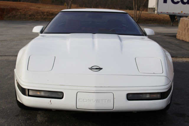 1991 chevrolet corvette zr1 artic white lt5 5.7l 134k miles 1 of 351